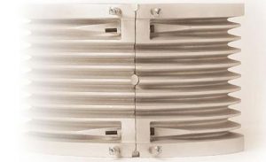 cast alloy air cooled finned extruder barrel heater