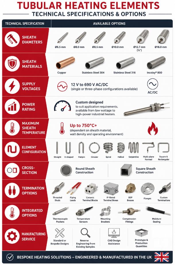 Tubular Elements Info Table